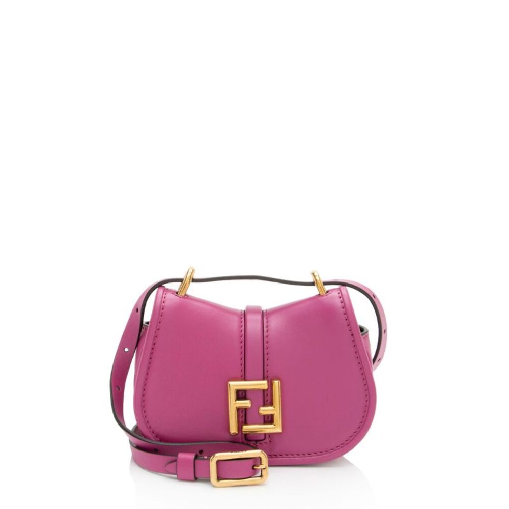 Fendi Leather C'mon Nano Shoulder Bag